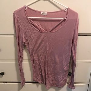 Light pink/purple long sleeve